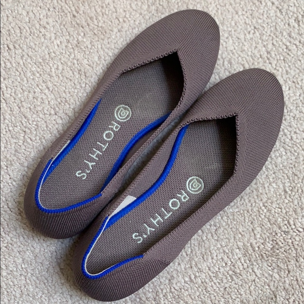 Rothys flats - Mink size 7